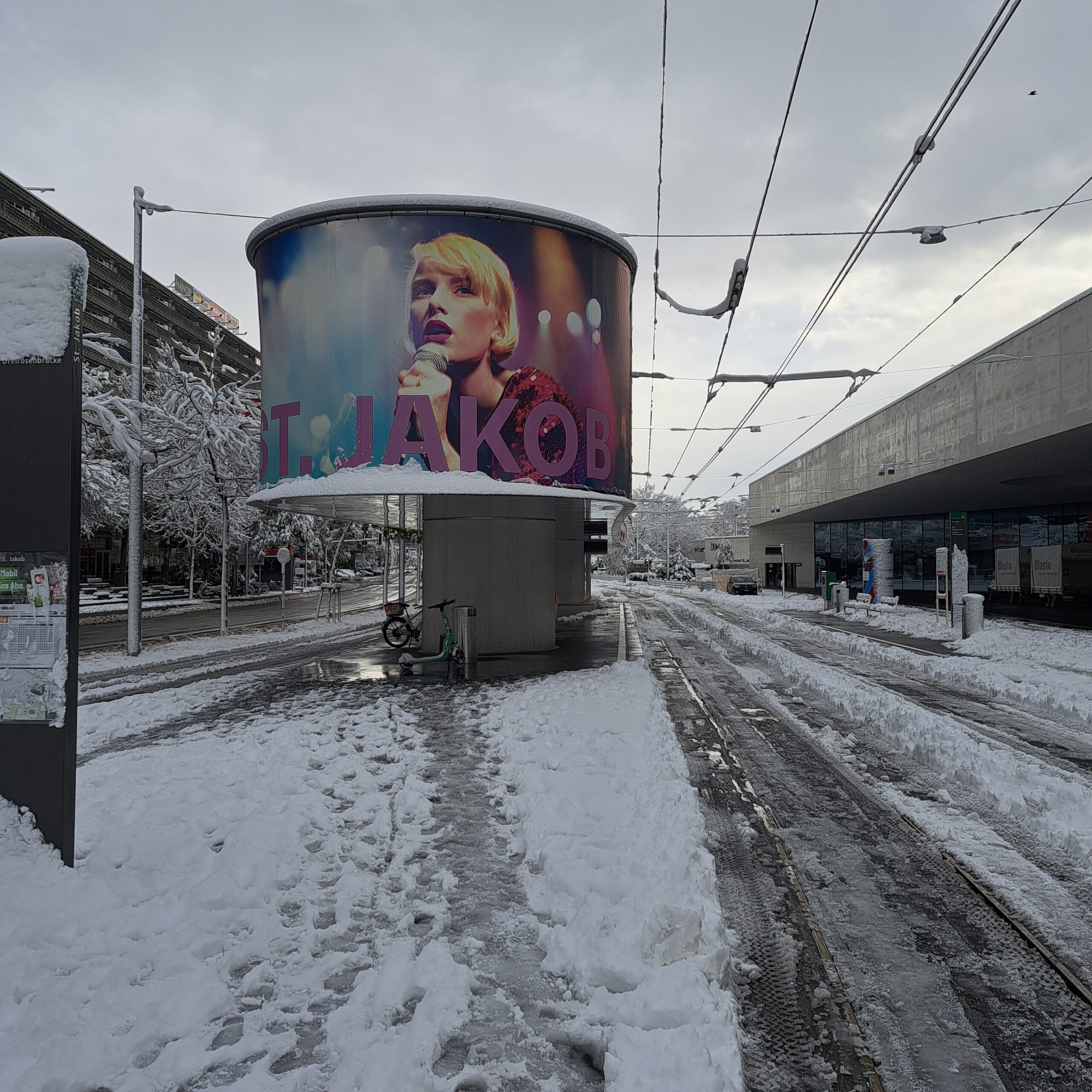 Bauabnahme Tramwartehalle St. Jakob